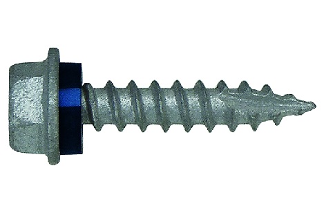 SCREW T17 HEX SEAL C4 10-12 X 25 BUSHLAND